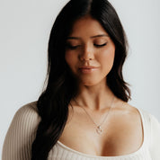 Crystal Collection Pendants Sterling Silver CZ Small Open Heart Pendant